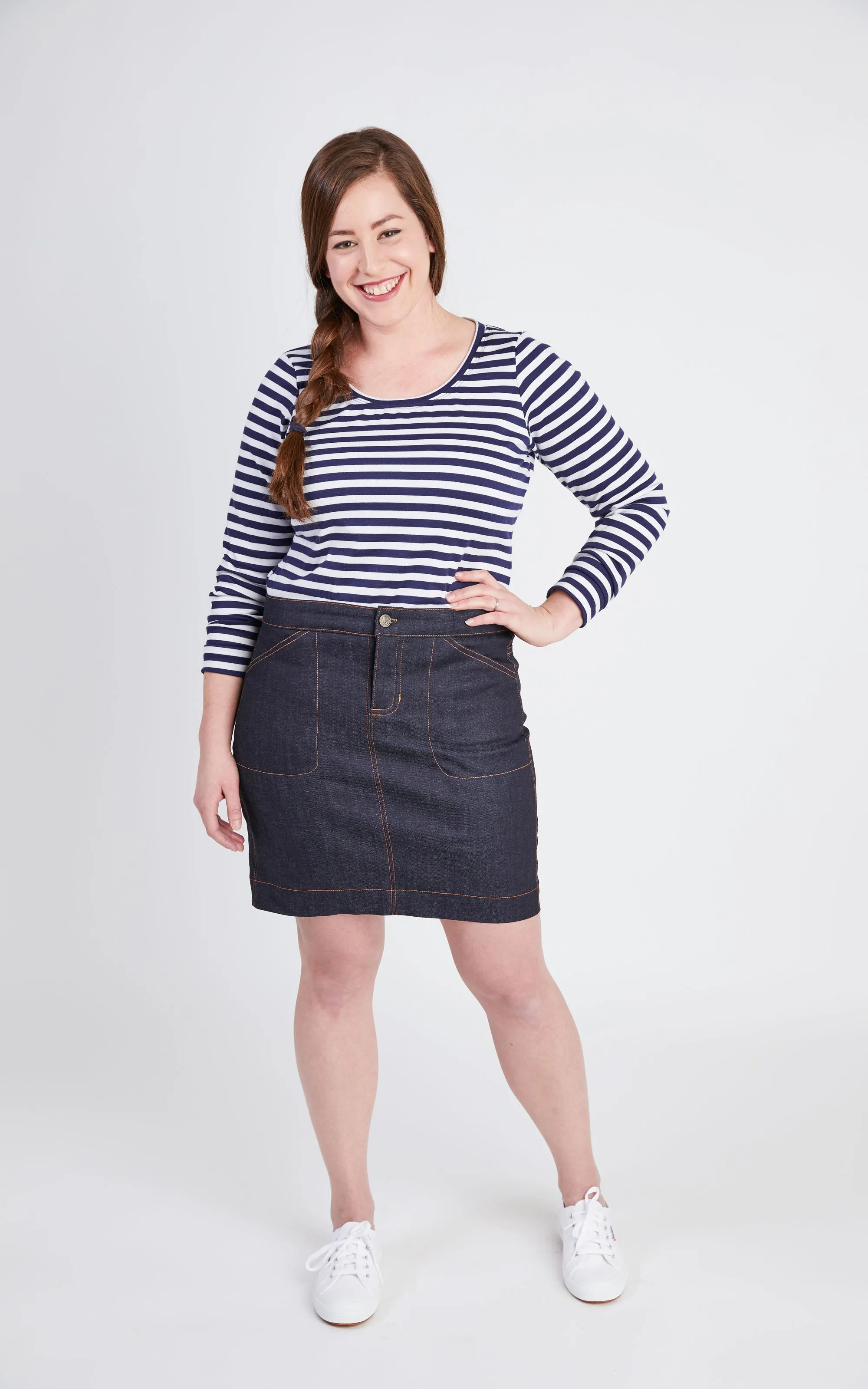 Ellis Skirt 12-28 printed pattern: Wholesale