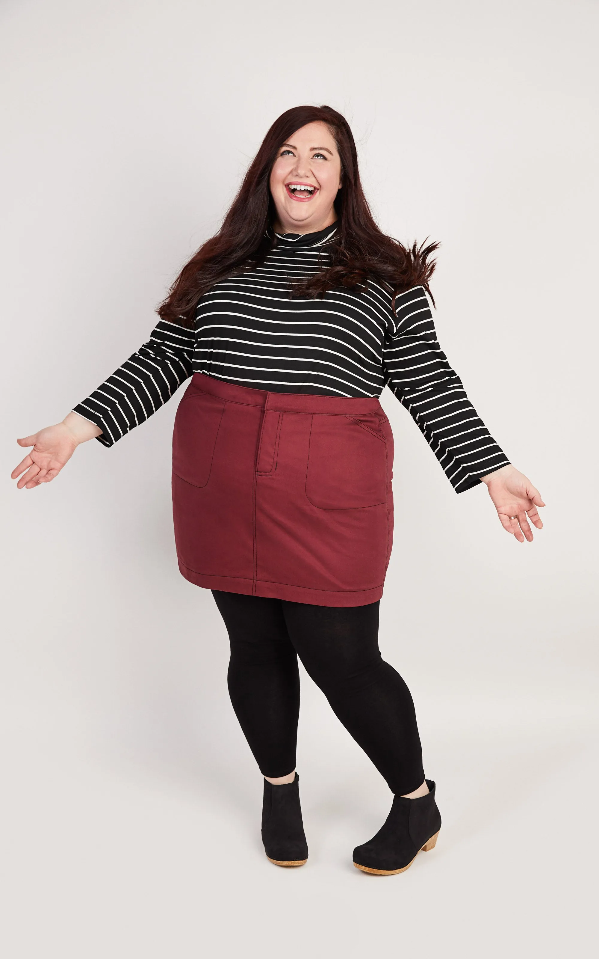 Ellis Skirt 12-28 printed pattern: Wholesale