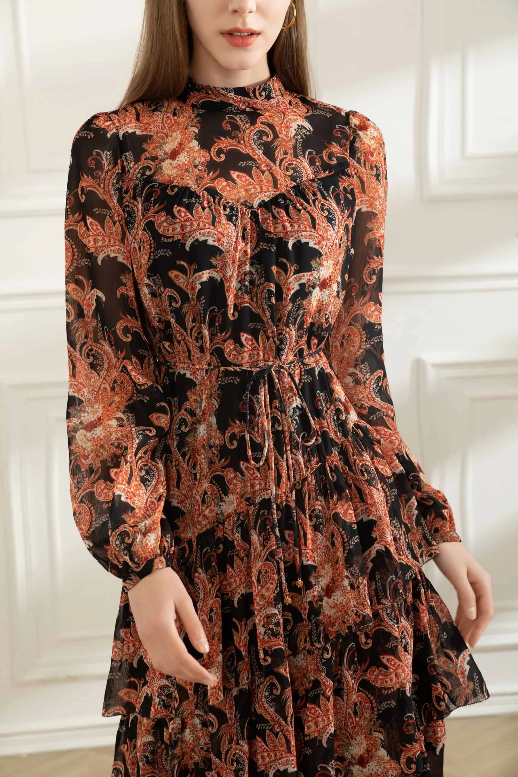 GDS Marchesa Dress | Red Print
