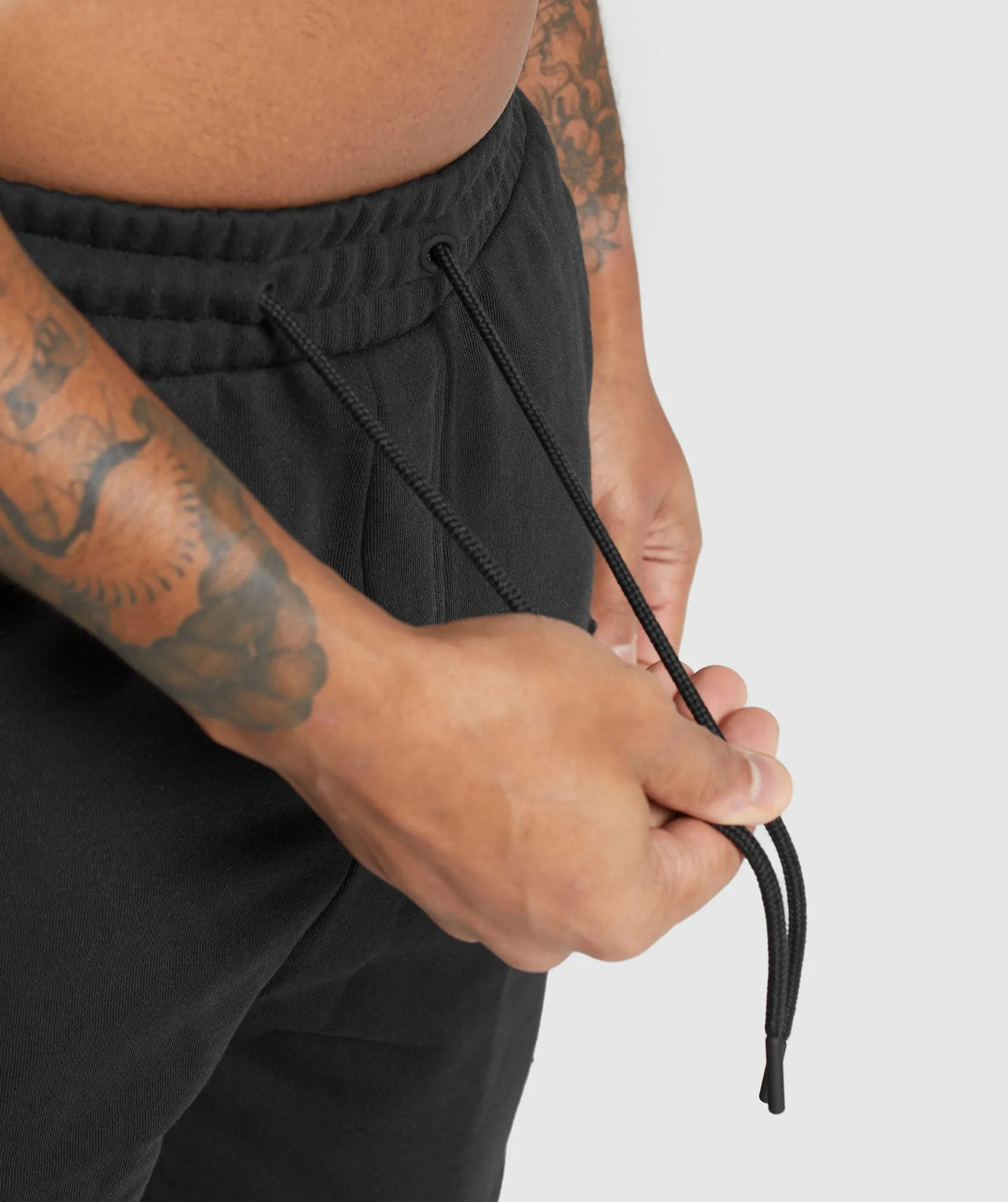 Gymshark Rest Day Essentials Cargo 7" Shorts - Black