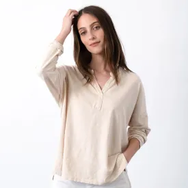 It Is Well L.A. Long Sleeve Henley Tee