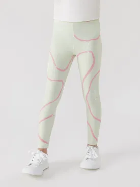 MARC & JANIE Girls Stretchy Sports Leggings Yoga Pants 240291