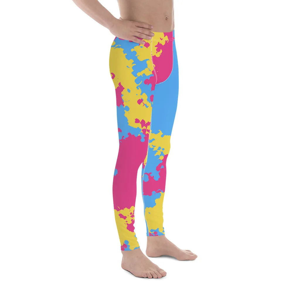 Pansexual Pan Pride Men's Leggings Yoga Pants - Camouflage