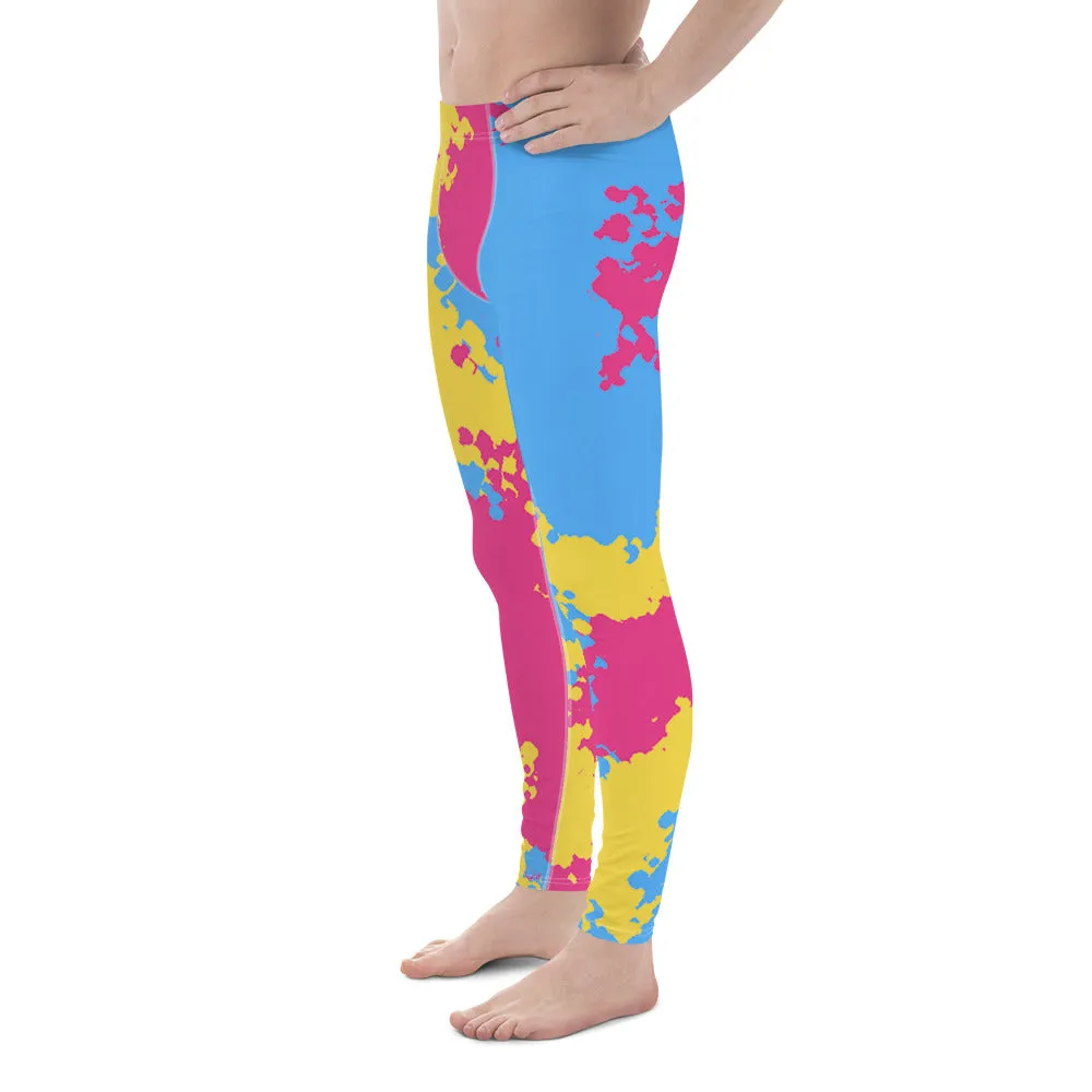 Pansexual Pan Pride Men's Leggings Yoga Pants - Camouflage