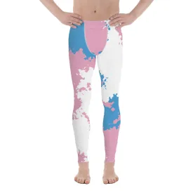 Transgender Trans Pride Men's Leggings Yoga Pants - Camouflage